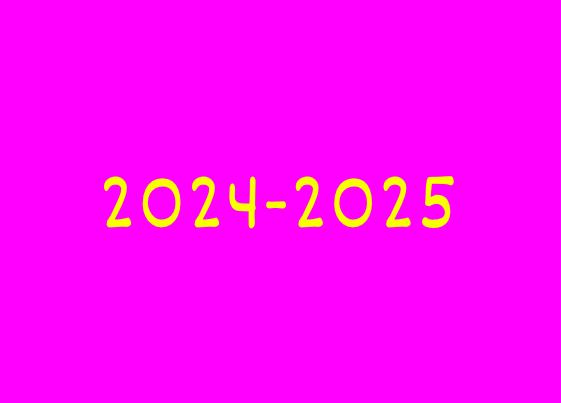 2024-2025 Title Page